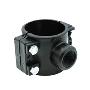 Soft Plastic PE Water Hose Accessories Saddle Fittings with 3 5bar Pressure for Garden Irrigation