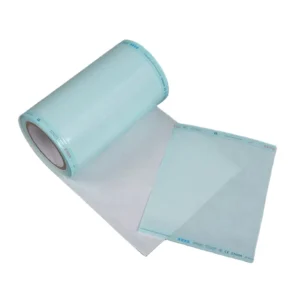 Soft Water Soluble Heat Sealing Sterilization Pouch Reel Indicator Flat Design Medical Tubing Roll ISO13485