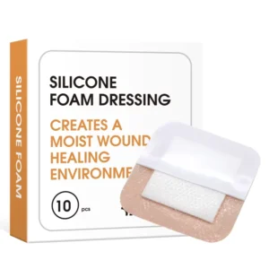 Soft Wound Wet Healing Self Adhesive Ultra Absorbent Hydrocellular Sacrum Bordered High Absorbency Silicone Gel Foam Dressing