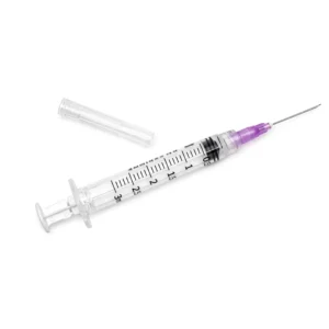 Sol KL Factory Sterile Syringe Luer Lock Hypodermic Syringe Clear Barrel Injection Syringe for Laboratory