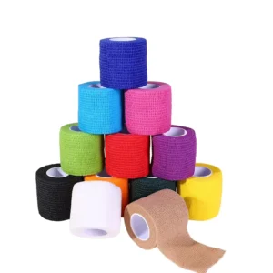 Solid Color High Elasticity Sports Tape Non Woven High Elasticity Adhesive Bandage
