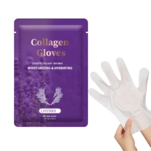 Spa Manicure Dry Hand Treatment Moisturizing Hydrating Vegan Hand Mask Lavender Collagen Hand Gloves