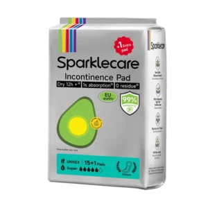 Sparklecare Home 370mm Disposable Sanitary Napkin Overnight Incontinence Pads Anti Side Leakage Leak Guard Adult Diaper