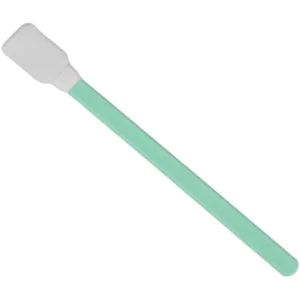 Sponge Flat Head Dust-free Cotton Swab with Polypropylene Handle for Electronics & Precision Instruments