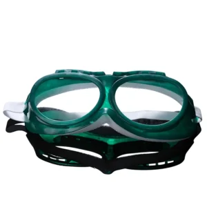 Sponge protected Full Frame Safety Goggles Anti Scratch Glass Lens for Labor Protection Grinding PVC Frame