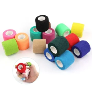 Sports Athletic Self Adhesive Bandage Wrap Breathable Waterproof Elastic Non Woven Non Slip Bandage