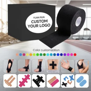 Sports Bandage Kinesiology Tape, Muscle Tape for Knee, Ankle, Shoulder, and Waist Protection, Athletic Performance Tape