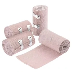 Sports Bandage Multi Specification Latex Free High Elastic Polyester Bandage Sports Protective Bandage Soft