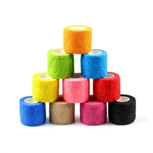 Sports Elastic Bandage Camouflage Self adhesive Bandage Elastic Non woven Fabric Finger protection Bandage