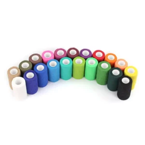 Sports Elastic Non woven Fabric Self Adhesive Bandage Pet Bandage Horse Bandage