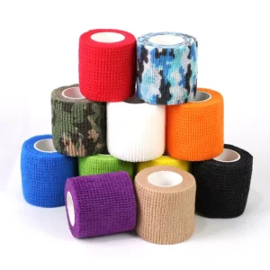 Sports Focused Luxury Self Adhesive Bandage High Elasticity Non Slip Adheres Medical Industry Standards Non Woven Fabric