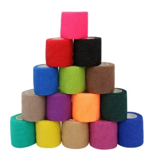 Sports Protective Gear Non woven Fabric Tattoo Sports Bandages Self adhesive Elastic Bandages for Sport Gym