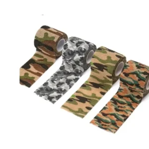 Sports Strapping Tape Camo Self Adhesive Elastic Camouflage Bandage