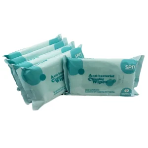 Spunlace Non woven Anti bacteria Functional All Purpose Wet Wipes