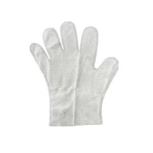 Spunlace Nonwoven Disposable Cleaning Gloves for Adult Patients Household & Hospital Use Model Gl002 OEM Brand 19.5×27 Size