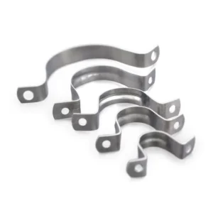 Stainless Steel 201SS C Clamp Pipe Saddle Clamps Pipe Bracket for Pipe Clip