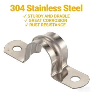Stainless Steel 304 U Type Rigid Pipe Strap