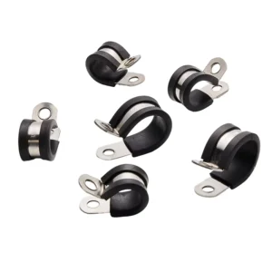 Stainless Steel 316 Saddle Clamp for C Type R Type Rubber Cable Clamps