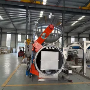 Stainless Steel Automatic Retort Machine Water Spray Type Canned Meat Sterilizing Autoclave