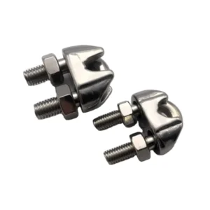 Stainless Steel DIN741 Wire Rope Clip Clamp U Bolt Saddle Clamp Fasteners Clips for Boat Rope