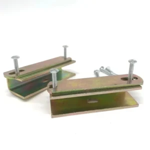 Stainless Steel Flat Metal U Shaped Clamp Aluminium U Bracket Saddle Clamp Mounting Hardware with Inch Metric Measurement System