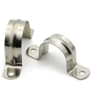 Stainless Steel Full Fitting U Bolt Pipe Saddle HDPE Water Pipe Clamp Support Saddle Clamp