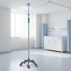 Stainless Steel IV Infusion Four Hooks Bathroom Safety Equipment Drip Rack