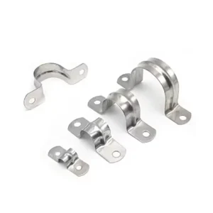 Stainless Steel Plumbing Pipe Saddle Clip Brackets Saddle Clamp