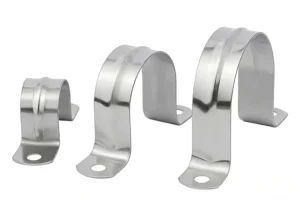 Stainless Steel U Clip Pipe Clamp Heavy Duty U Bolt Pipe Saddle Clamp for Plumbing and Pipeline Fixing Industrial Plumbing