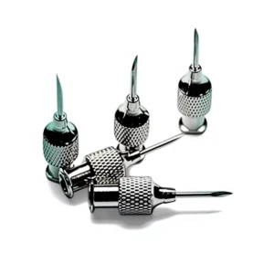 Stainless Steel Veterinary Hypodermic Needle LUER LOCK 14G-27G for Livestock Cow Sheep Pig Poultry Diagnosis & Injection