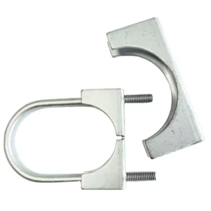 Stamping Part Dacromet Customized Metal U Tape Saddle Clamp U Tape Saddle With U Bolt Clamp Trucks