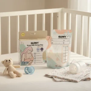 Stand up Zipper Breast Milk Storage Bags Pre Sterilized PET PE Free