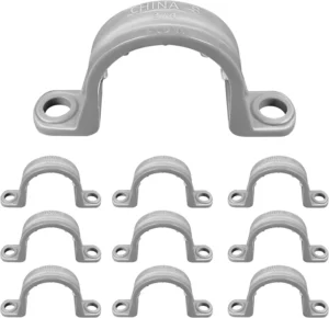 Standard New Design PVC Two Hole Strap Pipe Saddle Clamp UL List