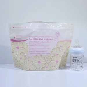Steam Reusable Pink Microwave Plastic Steriliser Bag for Baby Bottle