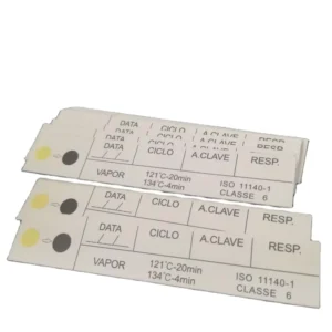 Steam Sterilization Indicator Card and Autoclave Steam Medica Card for Chemical Testing