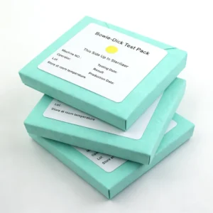 Steam Sterilizer Disposable Bowie Dick Test Pack Autoclave BD Pack for Medical Dental or Hospital