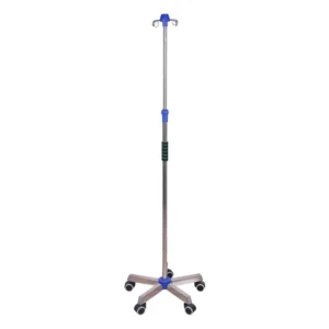Steel Infusion Stand Accessories Bed Insert Infusion Rack IV Pole Stand Portable IV Pole Hospital Use
