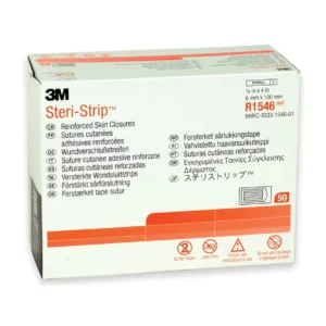 Steri Strip Reinforced Adhesive Skin Seal R1546 1/4 Inch X 4 Inch