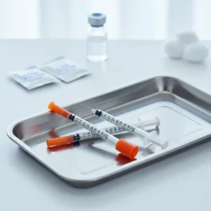 Sterile 0.3ml 0.5ml 1ml Disposable Insulin Syringe with Surgical Grade Stainless Steel Needle for Accurate Daily Glucose Control