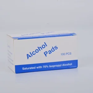 Sterile 70% Isopropyl Alcohol Swabs for Medical Equipment Cleaning and Skin Disinfection Non Woven Pads 3*6cm