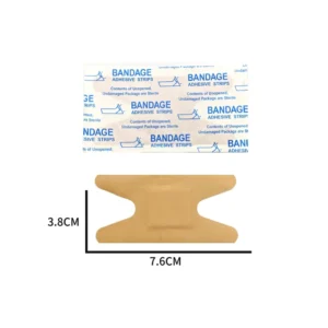 Sterile 76*38mm Adhesive Fabric Bandage Comfortable Flexible Band Aid for Protection