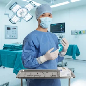 Sterile AAMI Disposable Nonwoven Surgical Protective Clothing Medical Isolation Gown Lab Surgery Use Hospital Dental Clinics