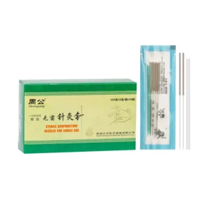 Sterile Acupuncture Needles With Tube Disposable Acupuncture Needles Plastic Packaging