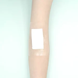 Sterile Breathable Waterproof Absorbent Self Adhesive Transparent Island Dressing for Advanced Wound Care