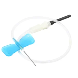 Sterile Class II Butterfly IV Catheter Needles 23G for Blood Draw Safety Winged Blood Collection Set Luer Lock Connector