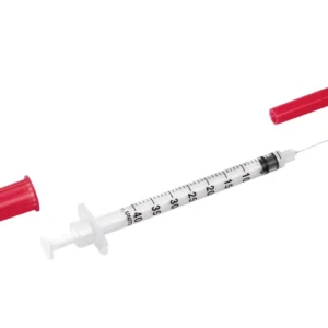 Sterile Disposable Insulin Syringes with Detachable Needles for Easy and Safe Disposal