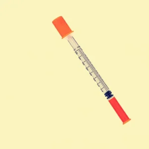 Sterile Disposable Plastic Insulin Syringes Painless Safety Fixed Needle 31G*8mm/6mm 100 Units for Animal Healthcare