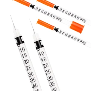 Sterile Disposable Plastic Veterinary Insulin Syringe 1ml for Pig Use