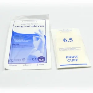 Sterile Gloves White Surgical Rubber Gloves Medical Powder Free Latex Medical Surgical Gloves