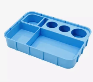 Sterile Infusion Care and Nursing Treatment Storage Tray Medical Plastic Hospital Bed Tray